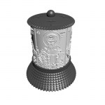 ΗΛΕΚΤΡΙΚΟ ΚΑΝΤΗΛΙ ΜΕ ΤΟΝ ΑΓΙΟ ΜΑΡΙΟ ΑΣΗΜΙ